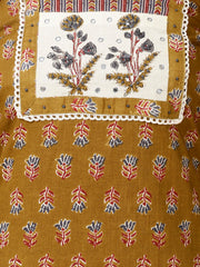 Printed Cotton Unstitched Suit Piece With Dupatta