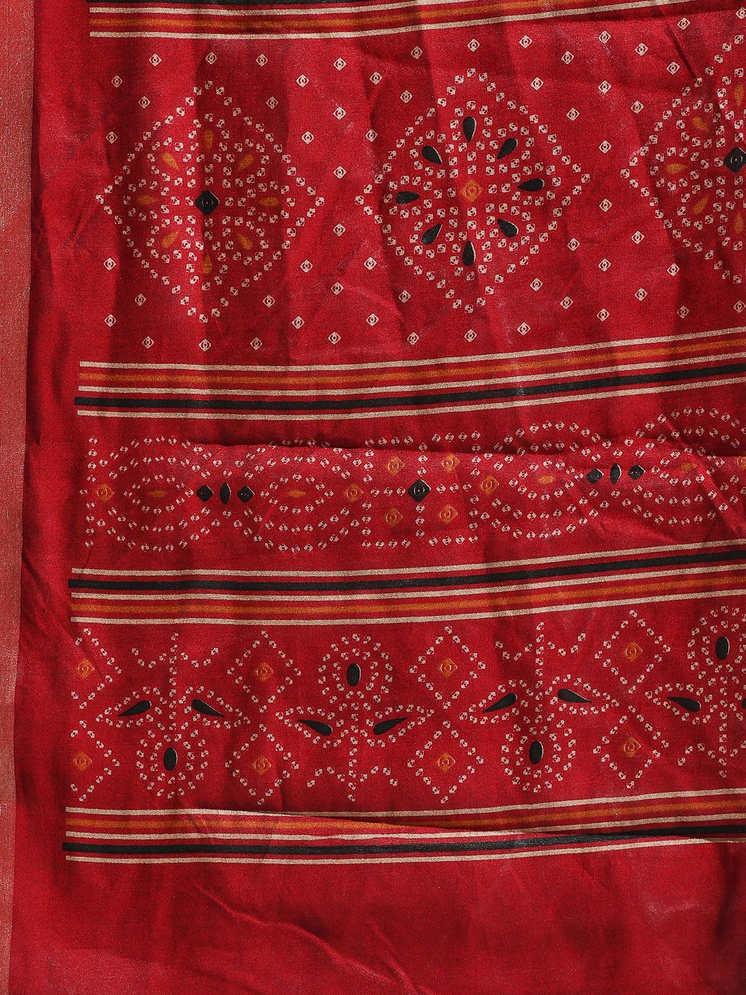 Digital Printed Art Silk Saree