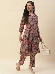 Paisley Printed Cotton Kurta Set