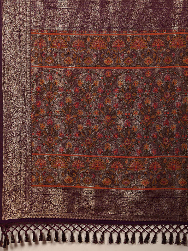 Woven Design Art Silk Saree