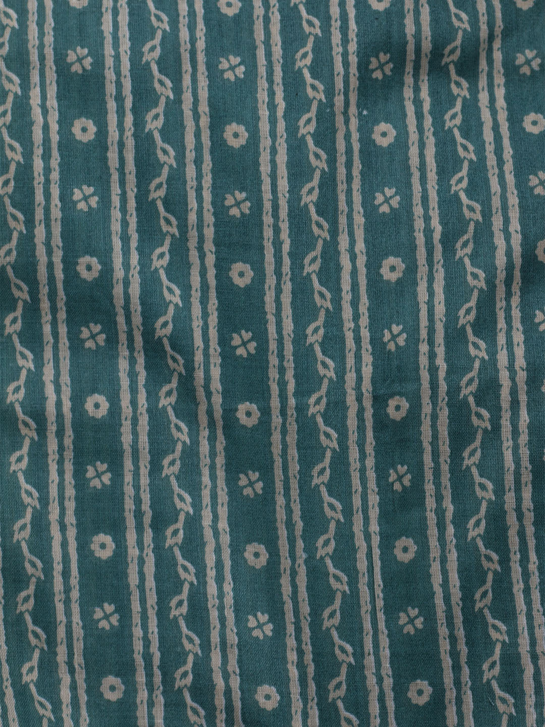 Printed Cotton Blend Unstitched Suit With Dupatta