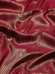 Zari Jaal Woven Art Silk Saree