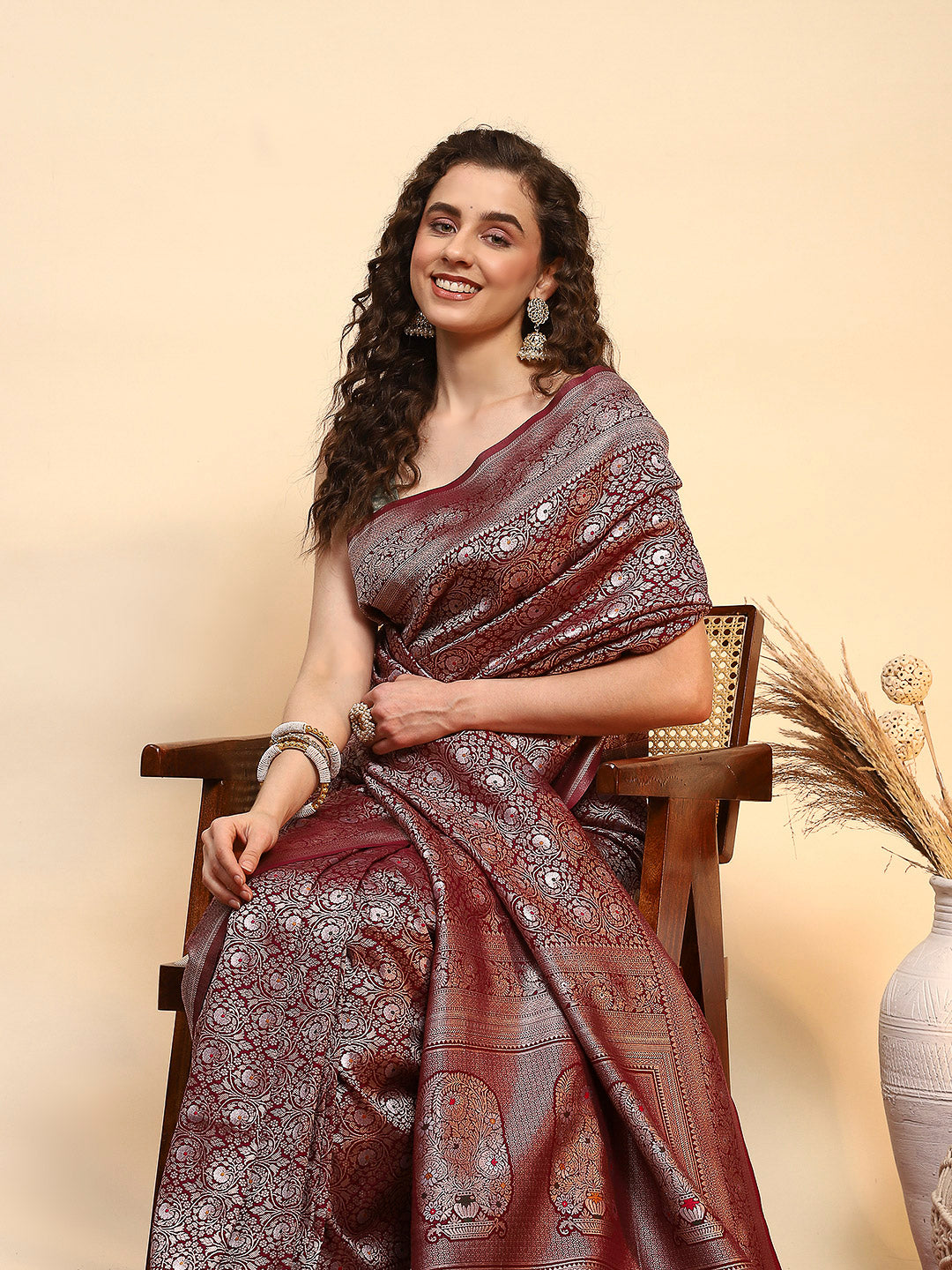 Woven Design Art Silk Saree