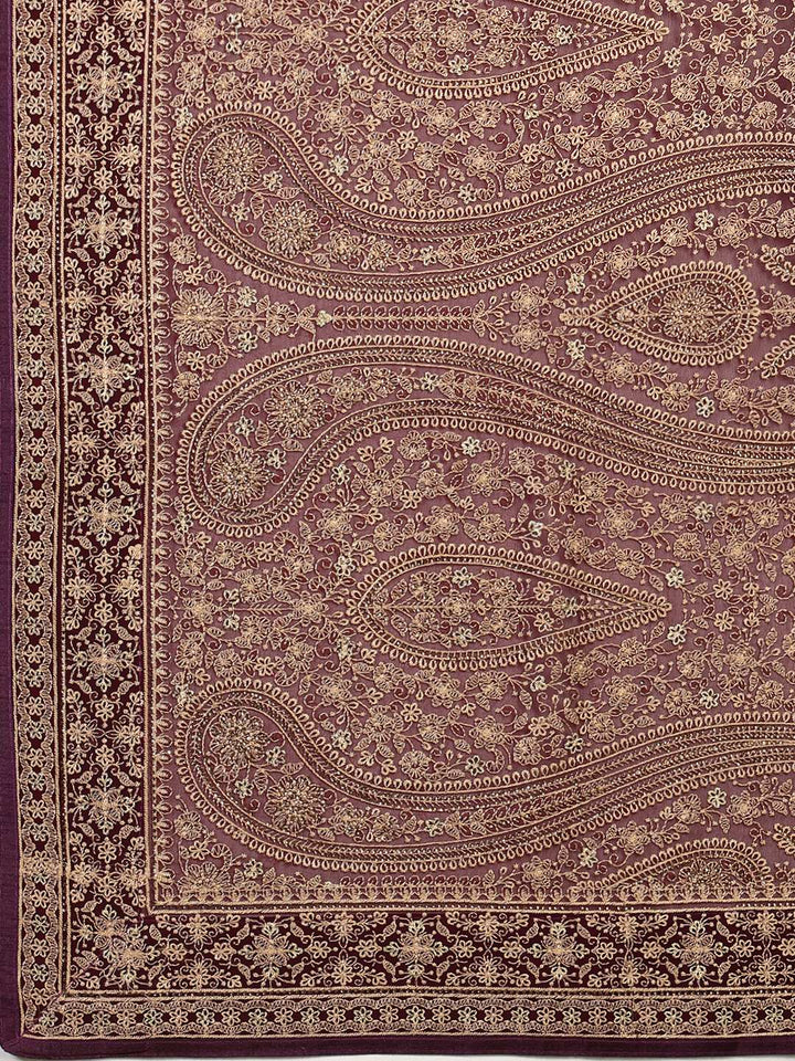 Embroidered Georgette Saree