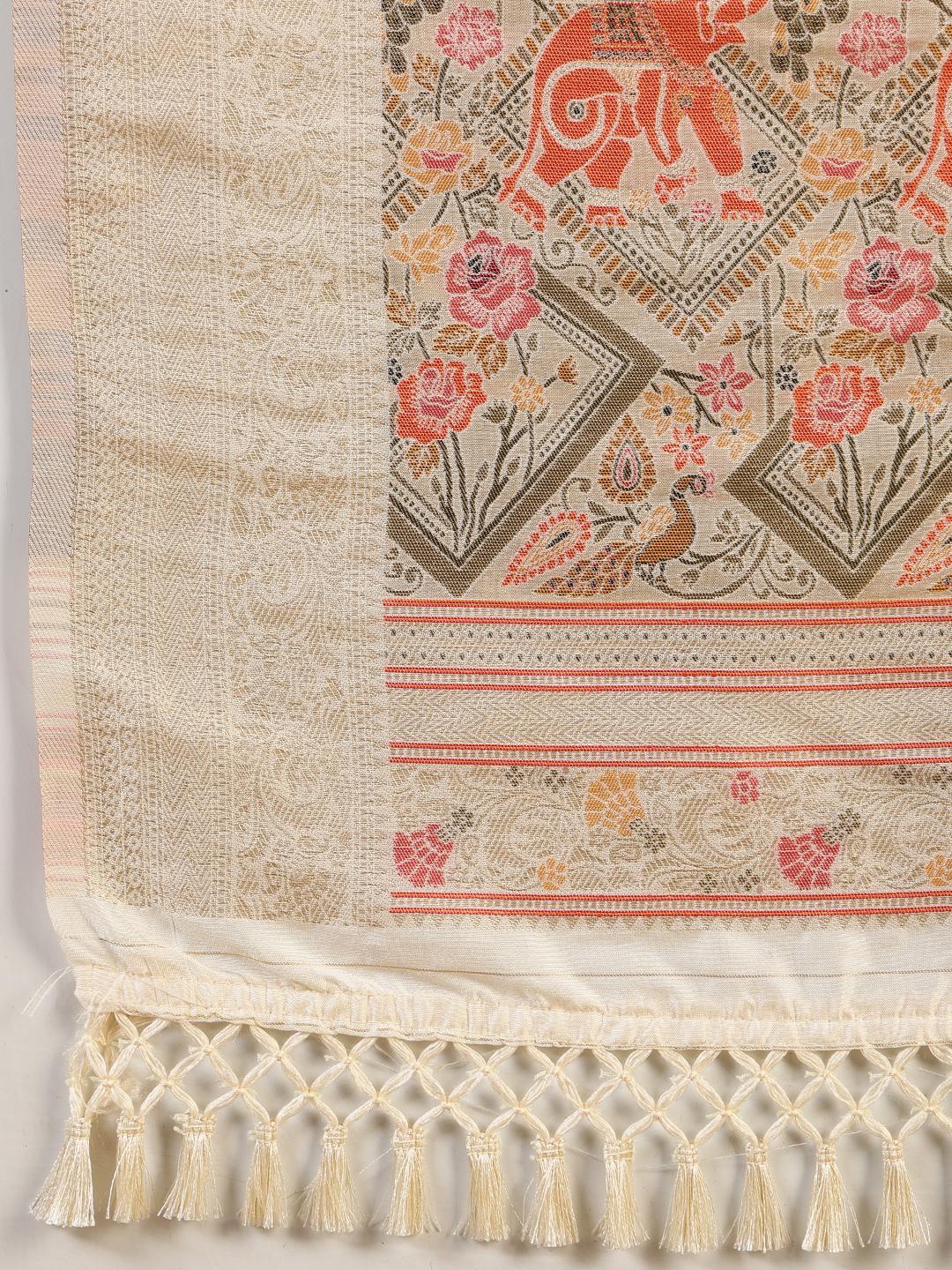 Woven Design Art Silk Saree