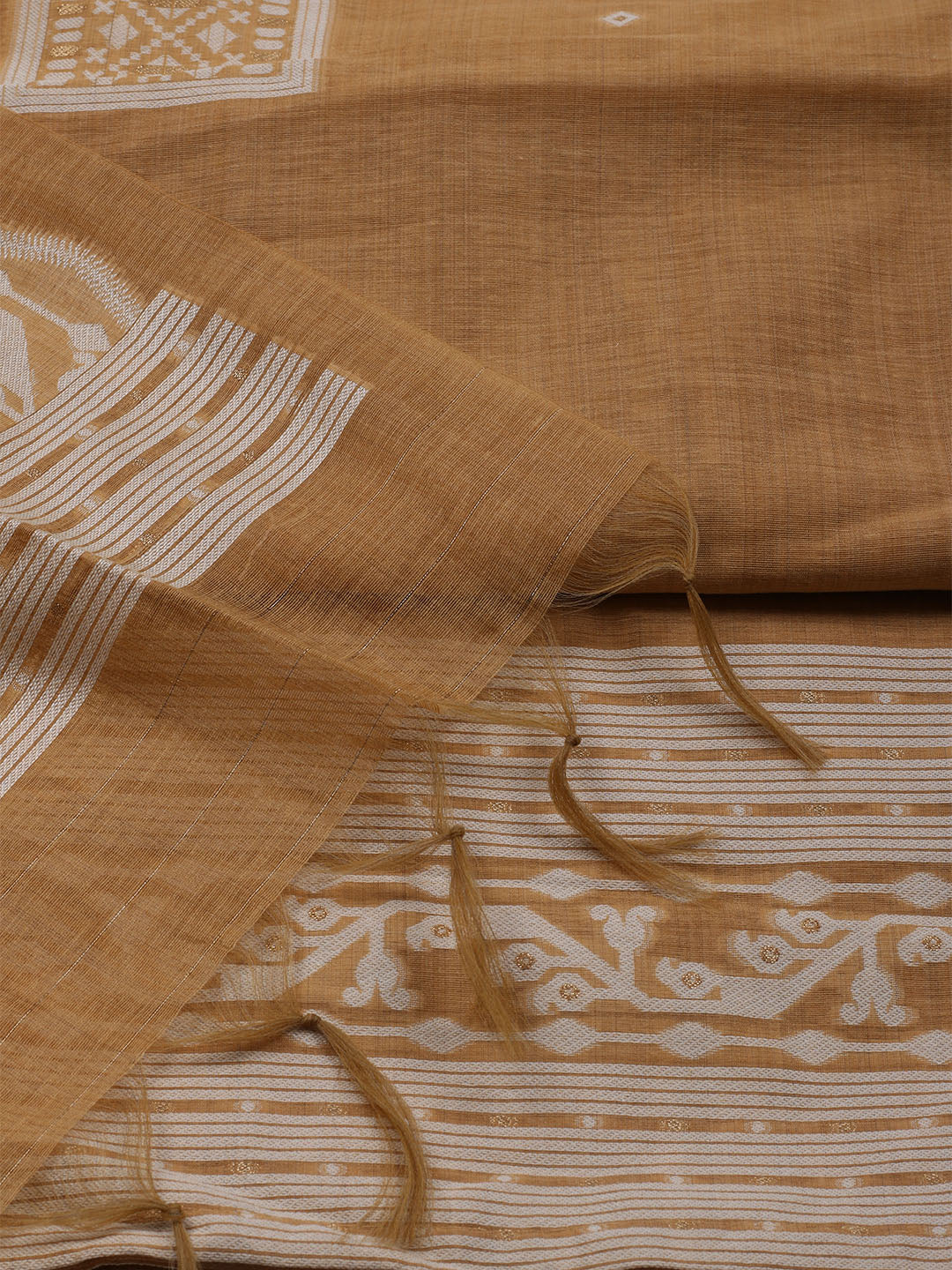 Woven Chanderi Unstitched Suit With Dupatta
