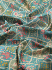 Patola Printed Tussar Woven Saree