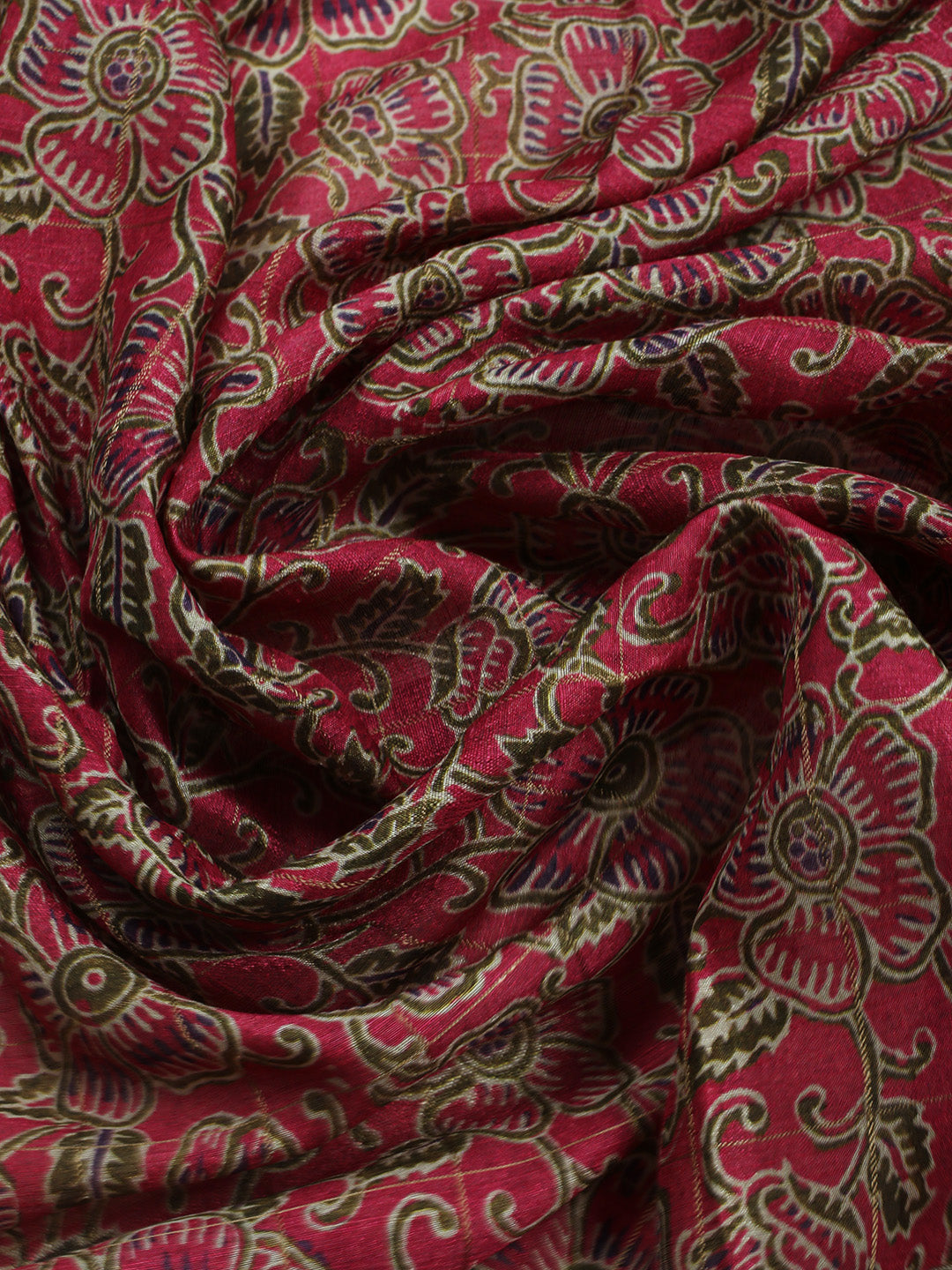 Printed Tussar Saree