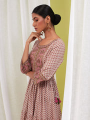 Floral Printed Cotton Kurta