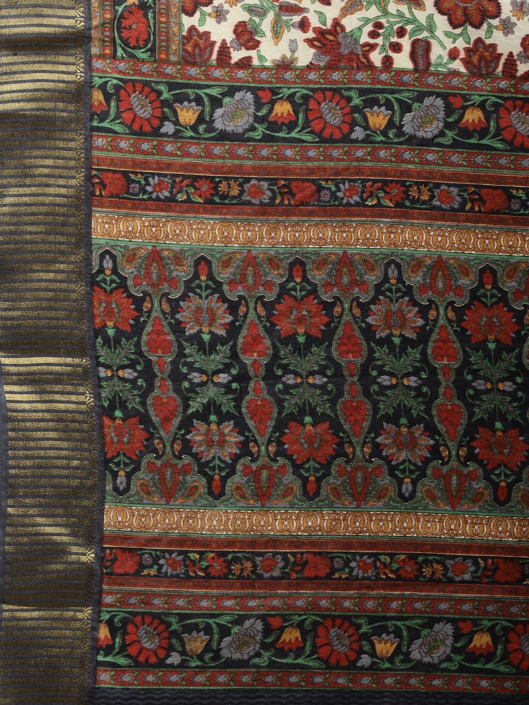 Digital Printed Art Silk Saree