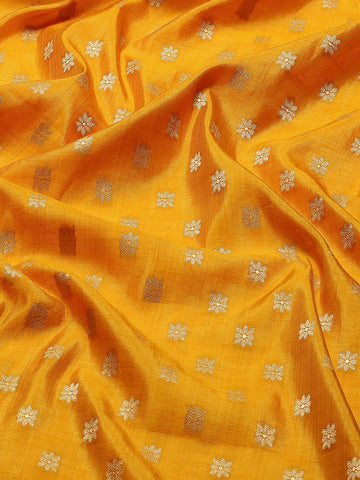 Zari Border Booti Woven Handloom Saree