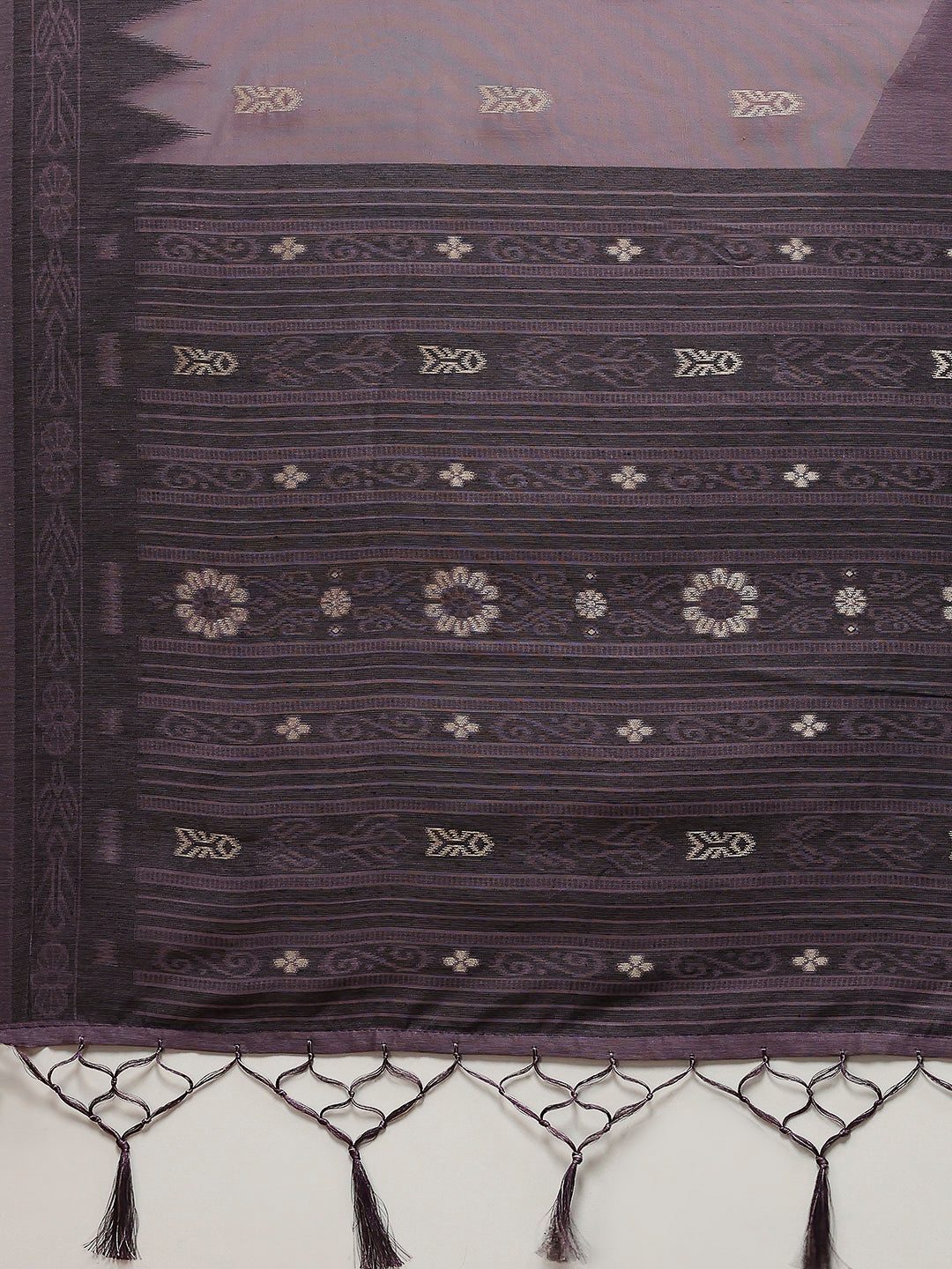 Resham Booti Woven Cotton Saree
