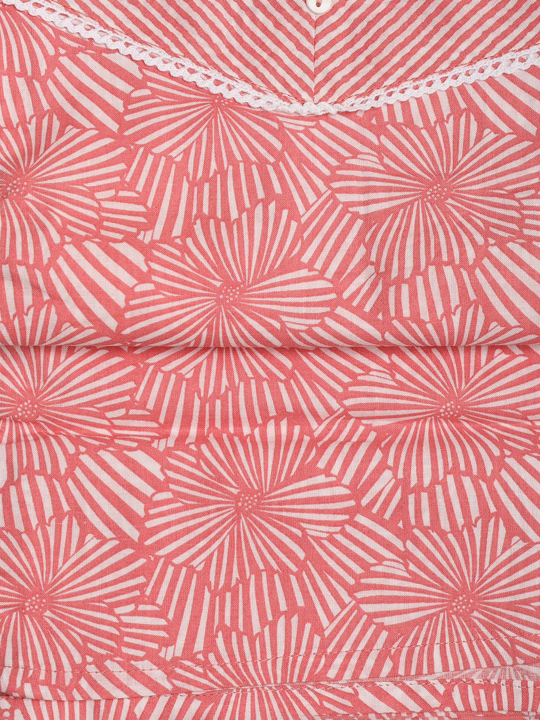 Printed Cotton Blend Unstitched Suit With Dupatta