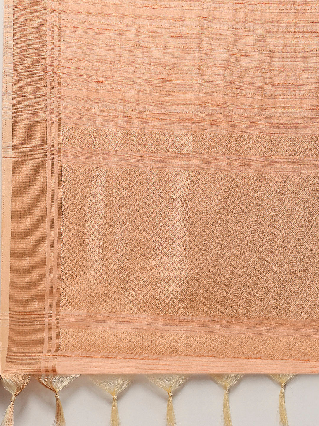 Embroidered Border Booti Art Silk Saree
