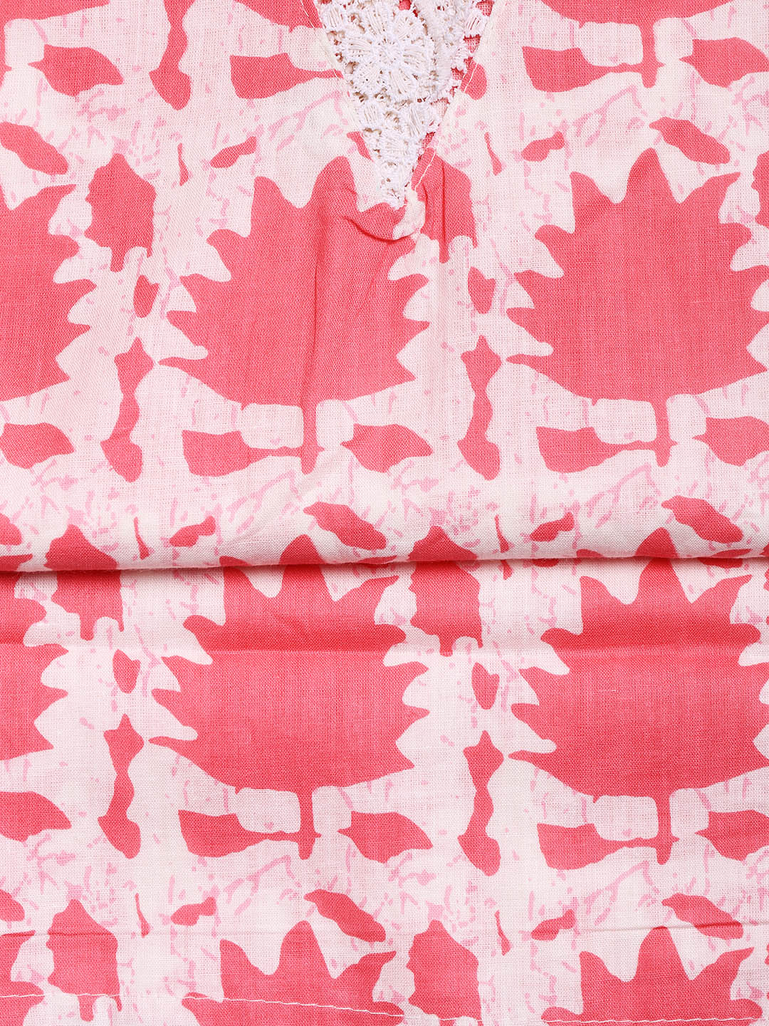 Printed Cotton Blend Unstitched Suit With Dupatta
