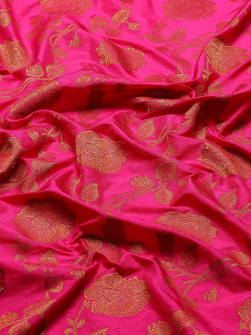 Zari Jaal Woven Handloom Saree