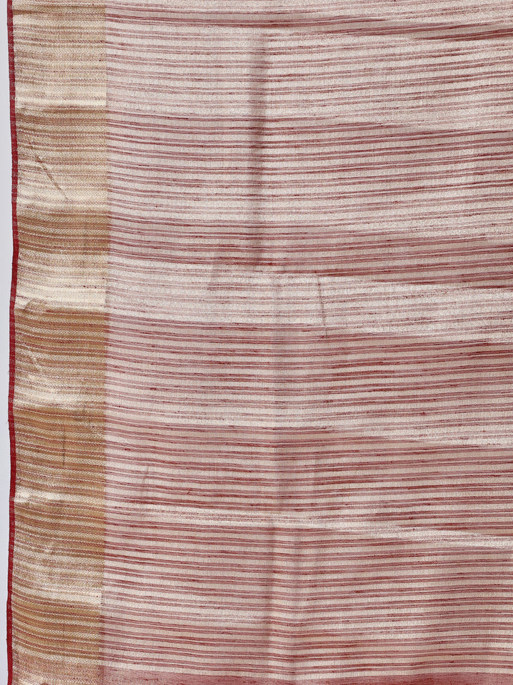 Zaari Border Art Silk Saree