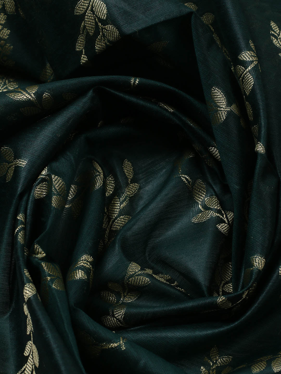 Banarasi Chanderi Unstitched Suit With Pant &amp; Dupatta