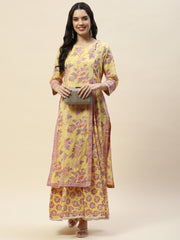 Printed Cotton Double Layer Kurta