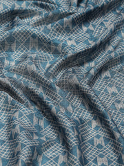 Digital Printed Tussar Woven Saree