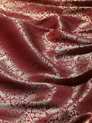 Zari Jaal Woven Art Silk Banarsi Saree