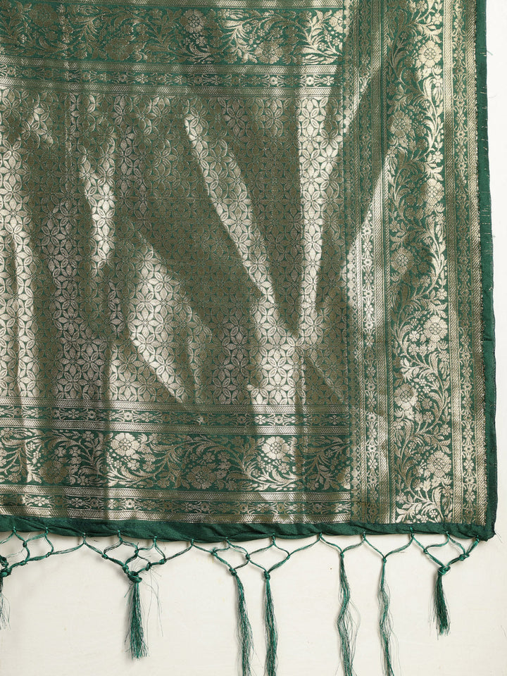 Zaari Jaal Crepe Saree