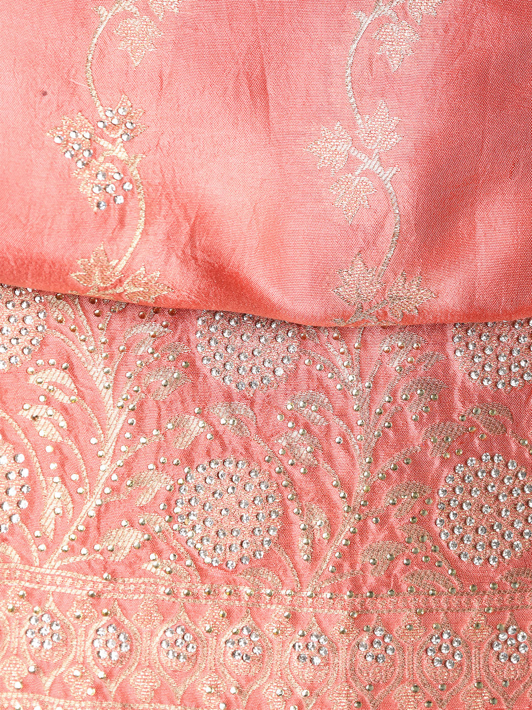Banarasi Art Silk Unstitched Suit With Dupatta