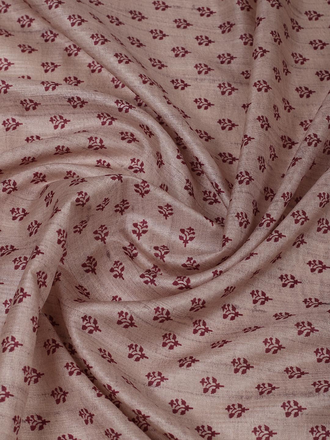 Printed Tussar Saree