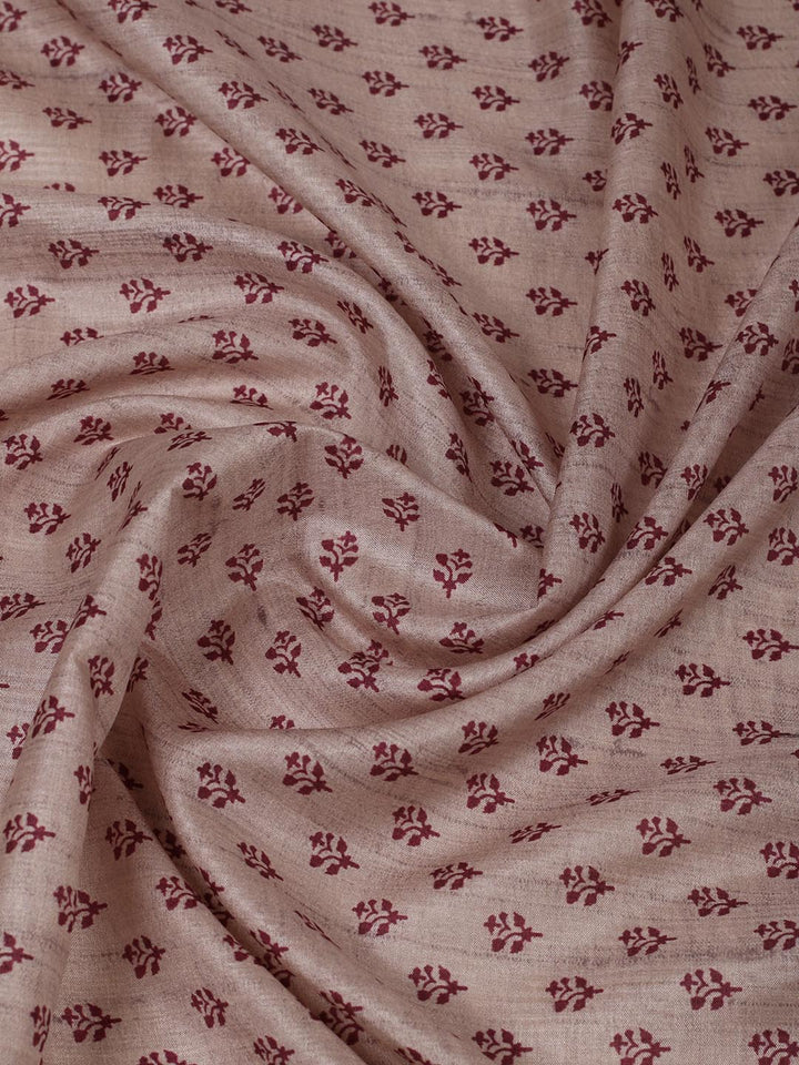 Printed Tussar Saree