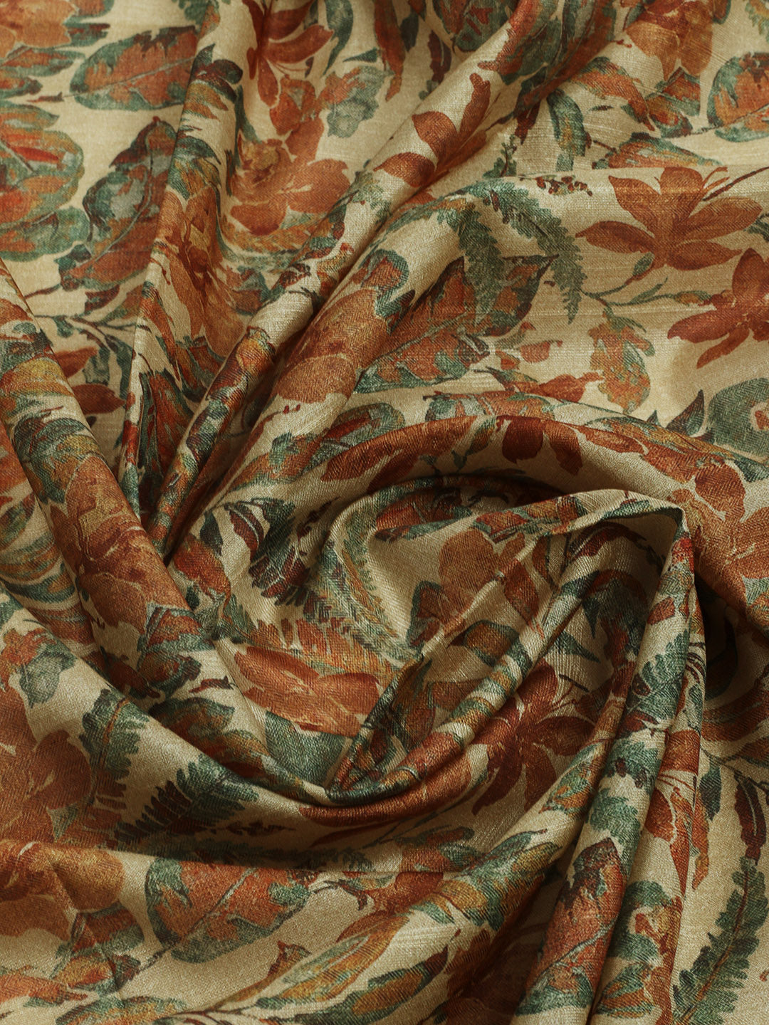 Printed Tussar Saree