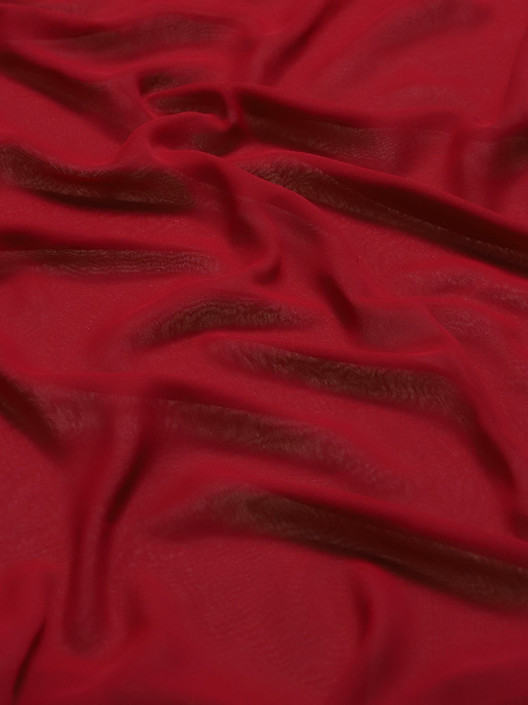 Zari Border Chiffon Woven Saree