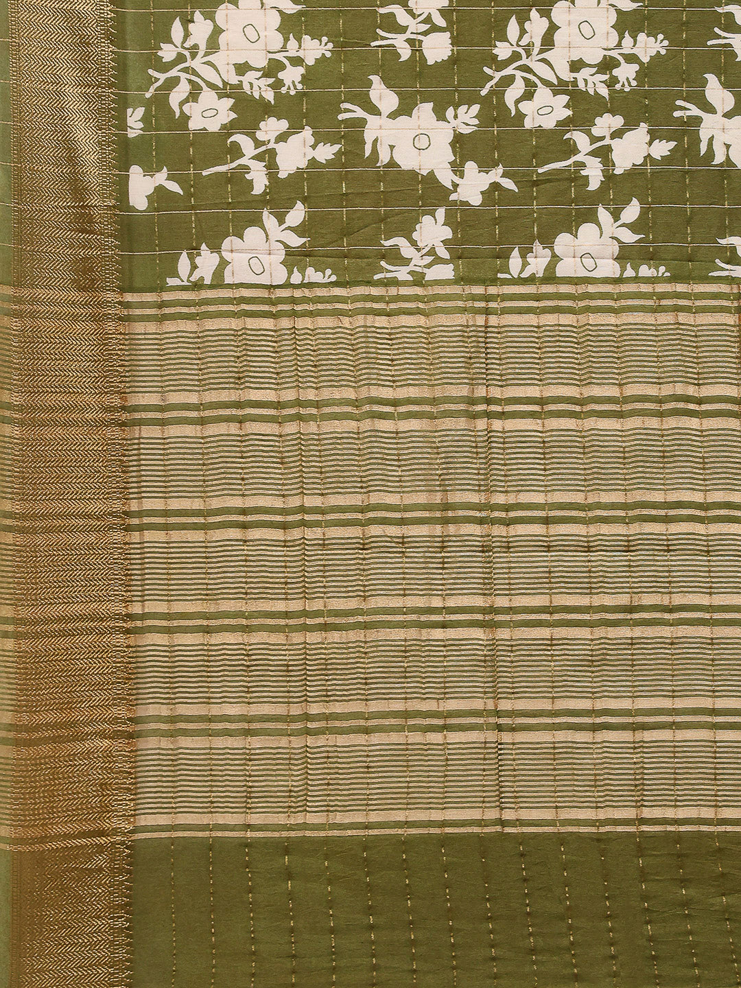 Digital Printed Art Silk Saree