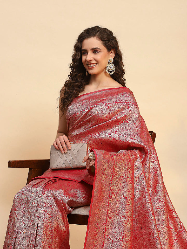 Woven Design Art Silk Saree
