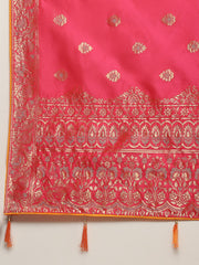 Banarasi Unstitched Choli With Lehenga & Dupatta