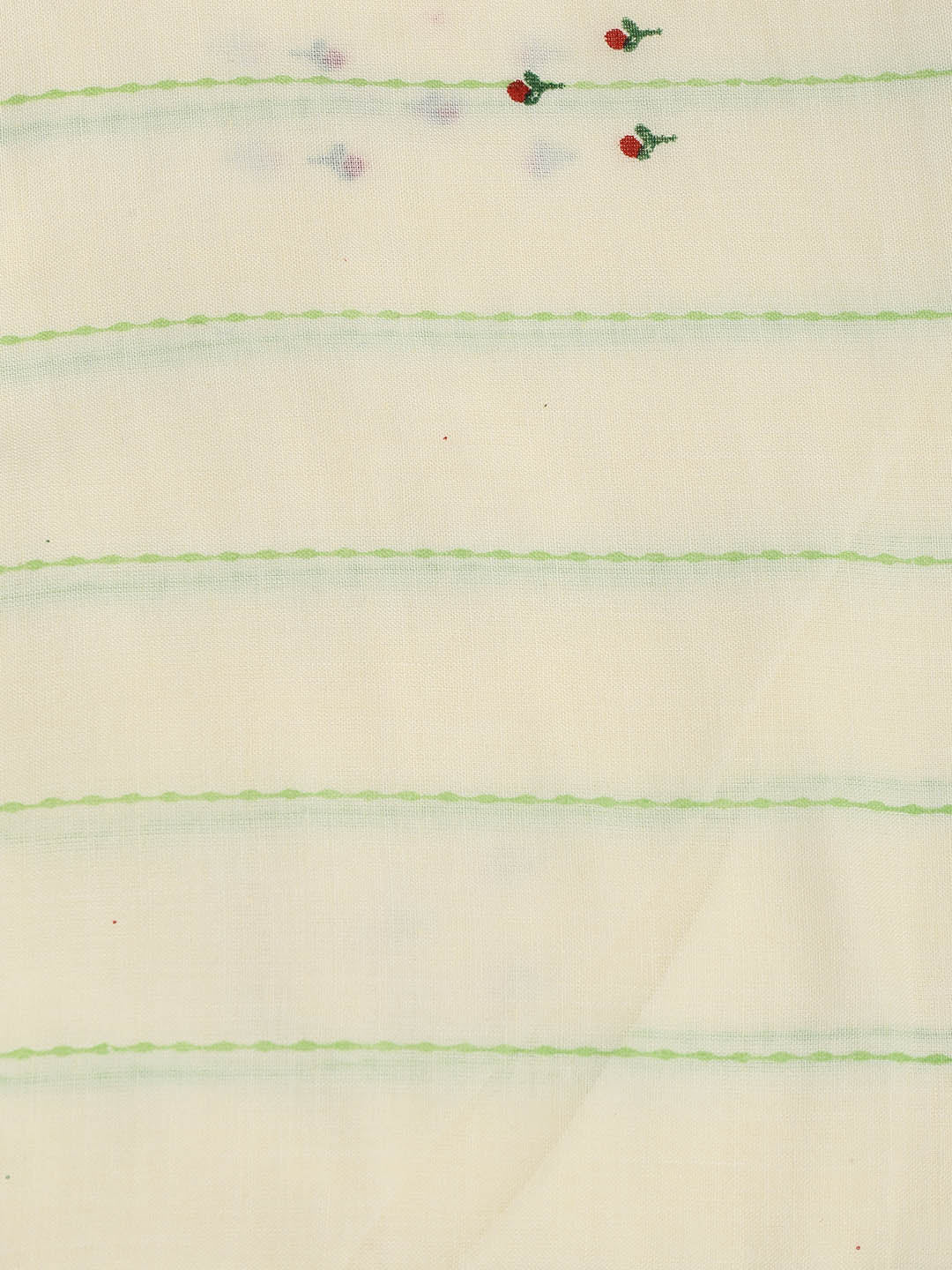 Printed Cotton Blend Unstitched Suit With Dupatta