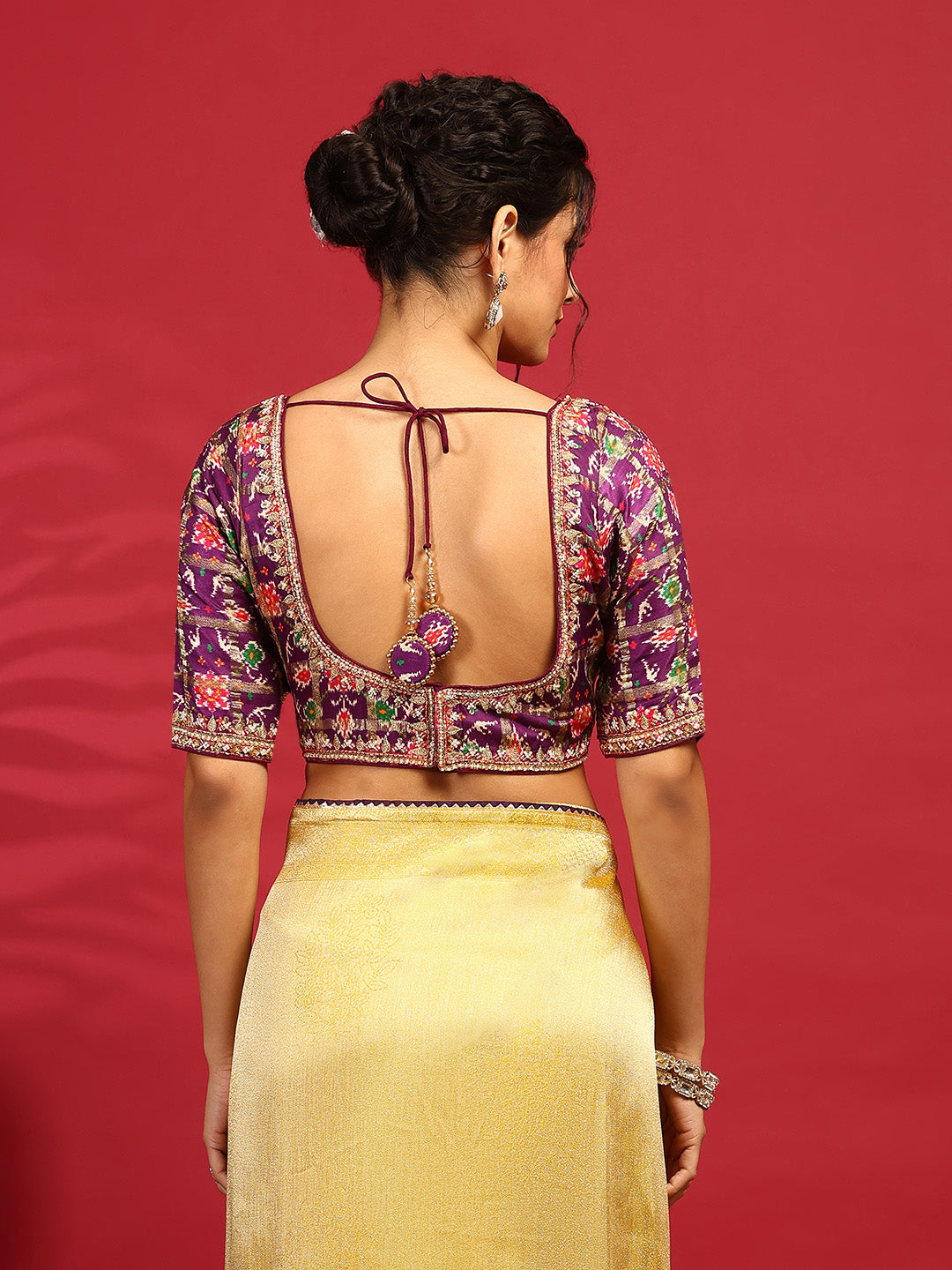 Embroidered Banarasi Saree