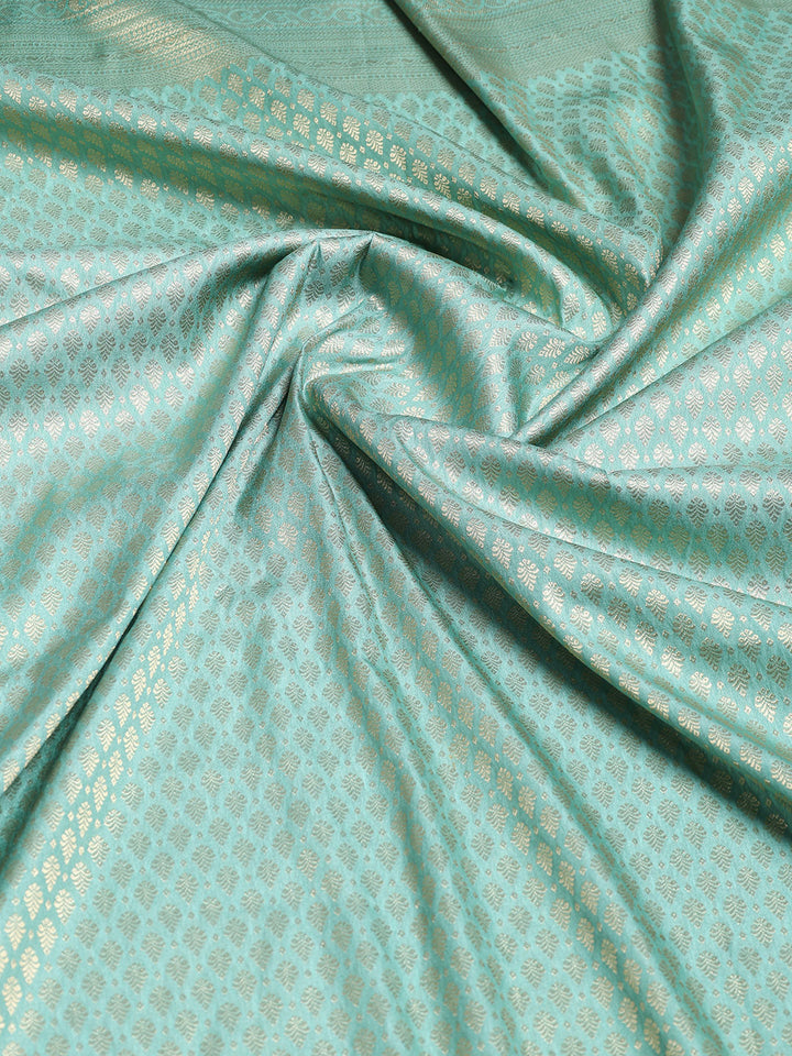 Zari Jaal Art Silk Woven Saree