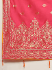 Banarasi Unstitched Choli With Lehenga & Dupatta