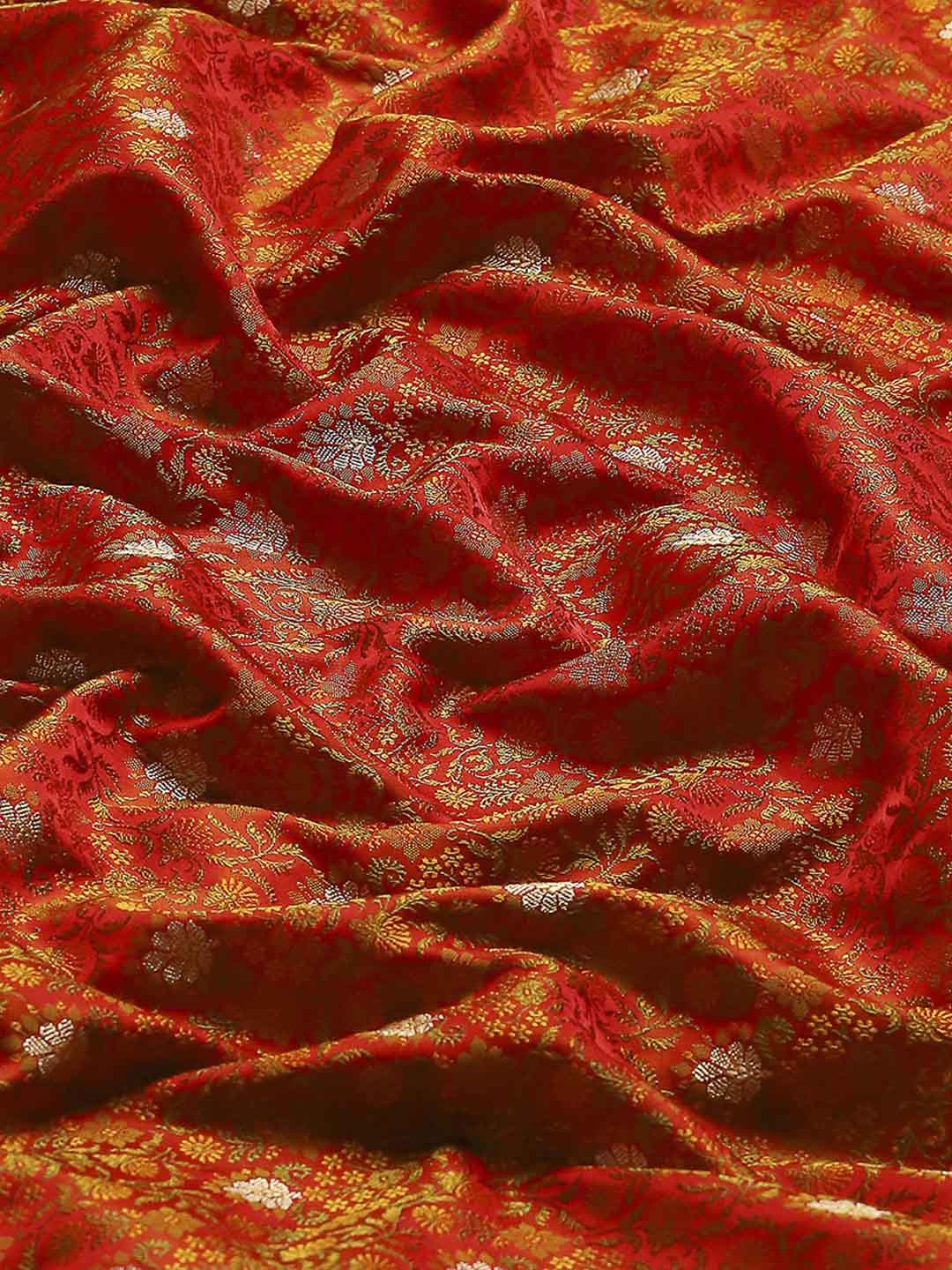 Jamavar Banarasi Woven Saree