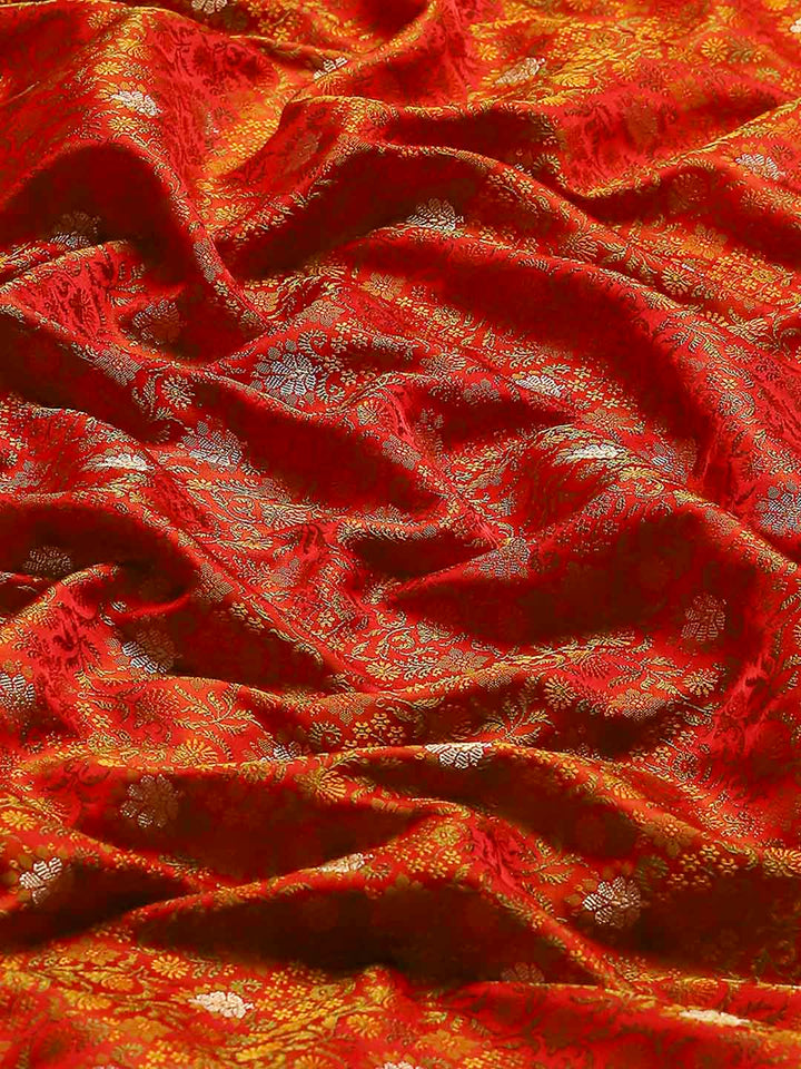 Jamavar Banarasi Woven Saree