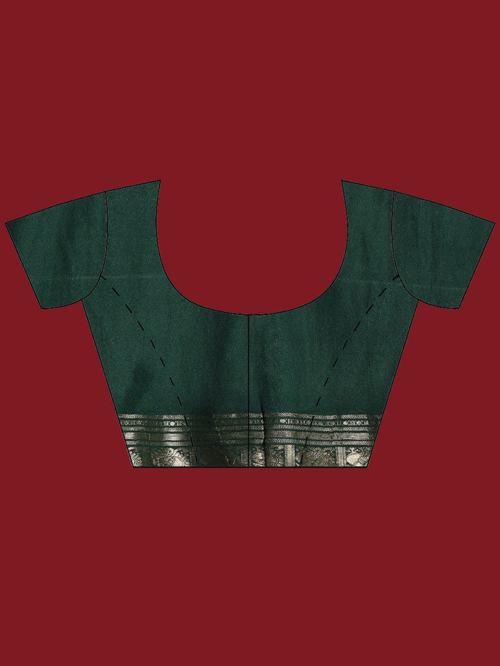 Plain Crepe Saree
