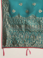 Banarasi Unstitched Choli With Lehenga & Dupatta