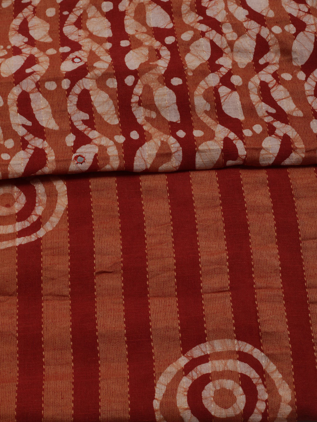 Printed Cotton Blend Unstitched Suit With Dupatta