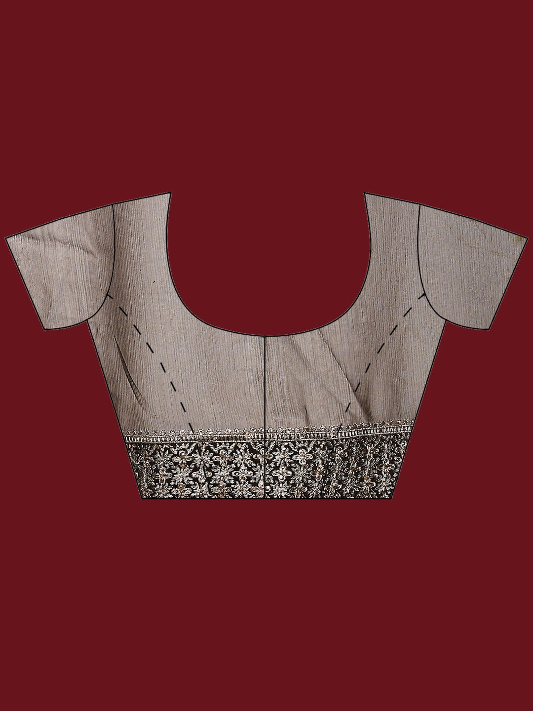 Embroidered Georgette Saree