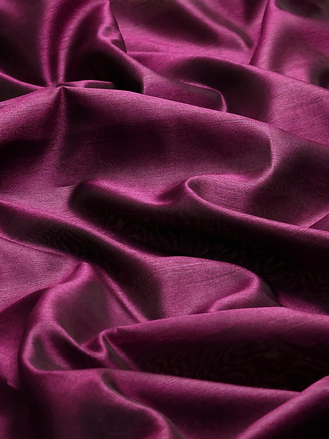 Plain Art slik Saree