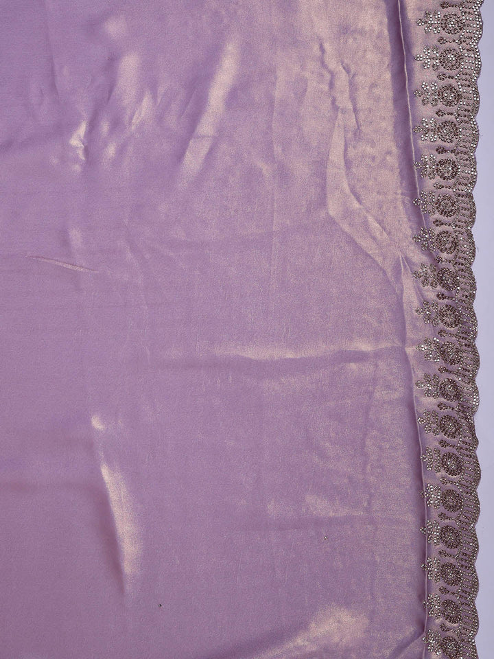 Embroidered Georgette Saree