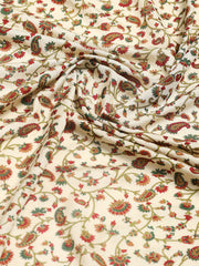 Digital Printed Cotton Blend Woven Saree