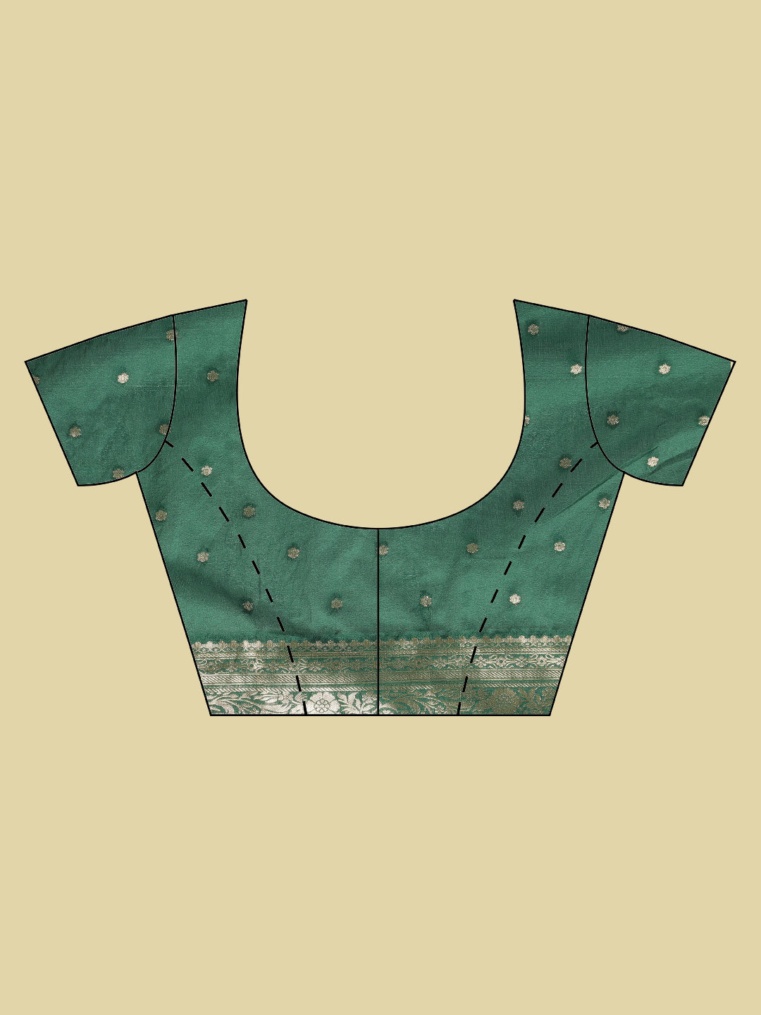 Zaari Jaal Crepe Saree