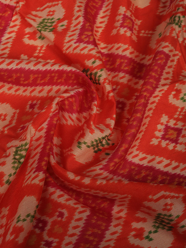 Digital Printed Art Silk Saree
