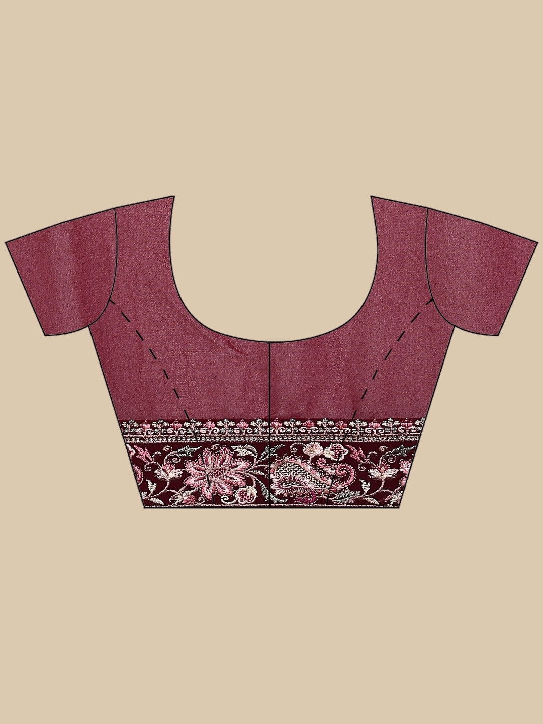 Embroidered Georgette Saree